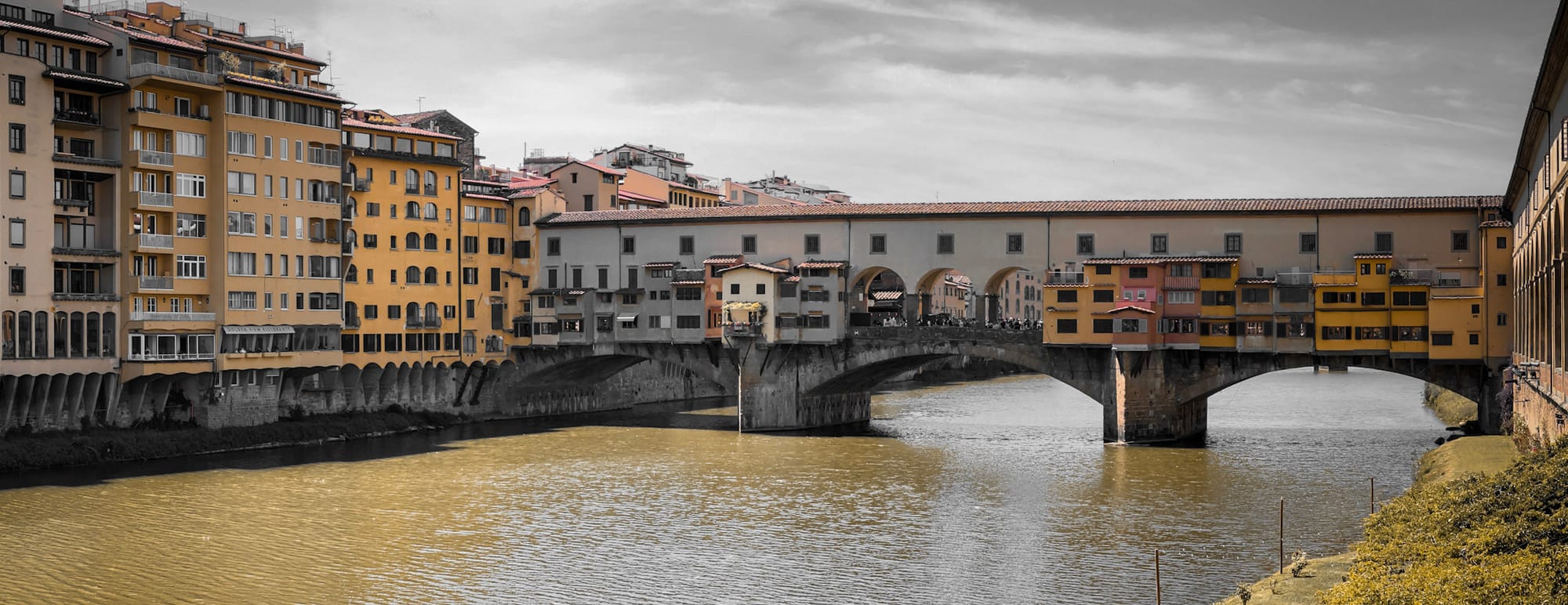 Fernblick – manchmal über die Dächer von Florenz.