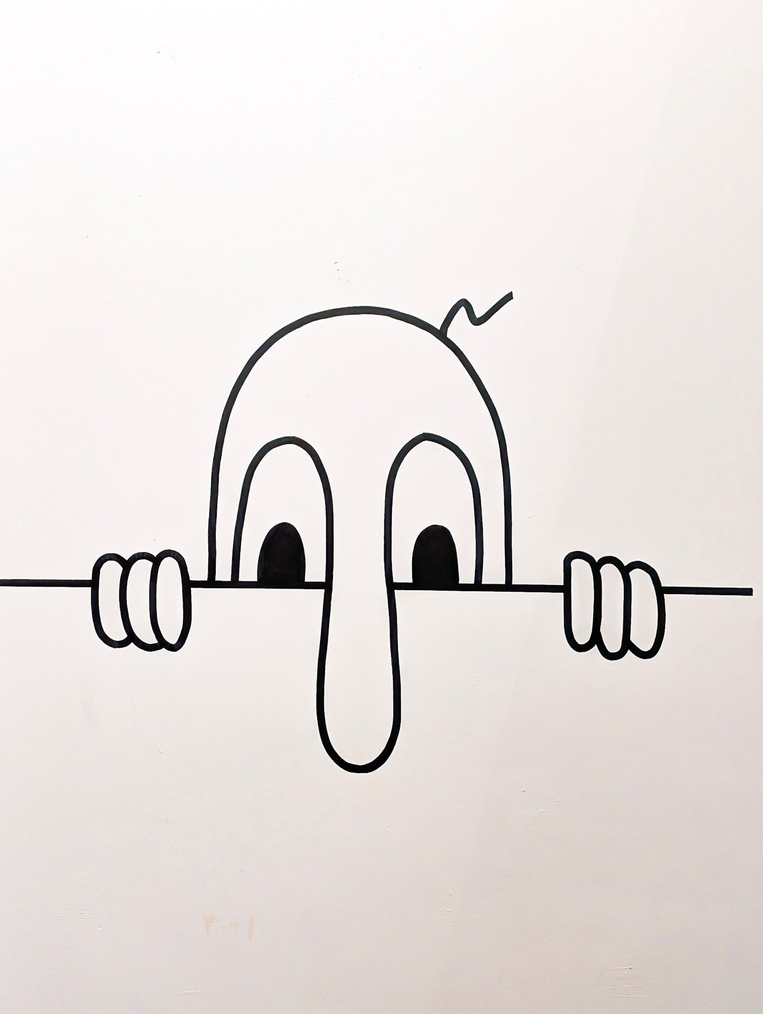 Mancher Fernblick beginnt mit dem Blick über den Zaun.